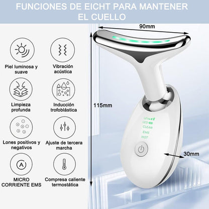 Masajeador para cuello reafirmante.
